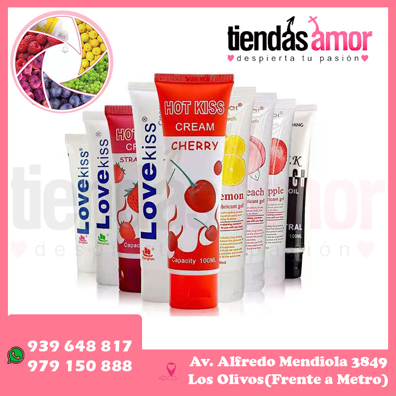 Añade sabor y aroma con los lubricantes comestibles HOT KISS